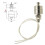 Stainless Steel 45mm Float  Indicator Vertical Water Level Sensor for Tank Pool, Liquid Level Controller 4