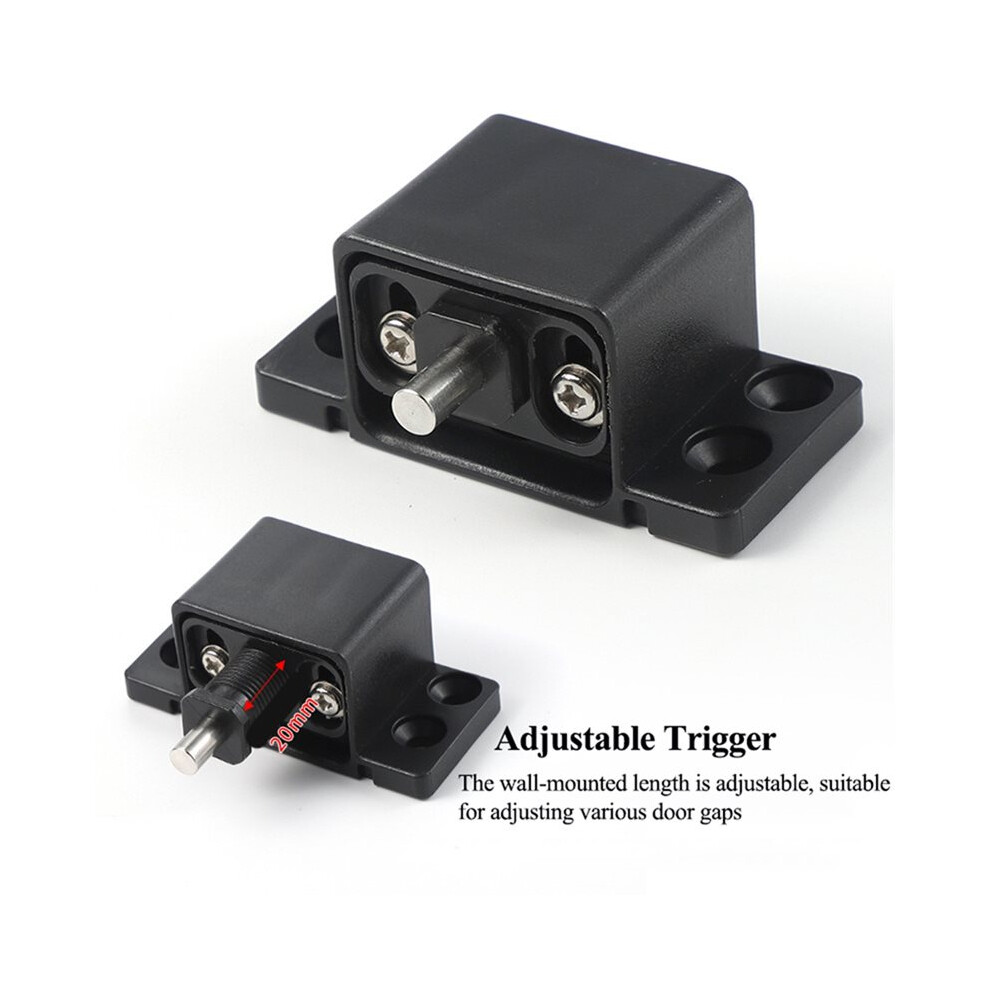 Door Damping Buffer Closer Automatic Silent Hydraulic Closer For Wood Doors, Mute Closing Anti-Pinch Close Damper Set 6031329031219
