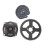 1 Set di componenti in alluminio per acceleratore per minimoto 6T 6
