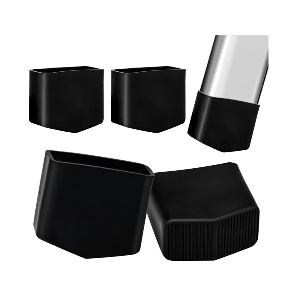 Ladder Foot Cover Rubber Ladder Feet 40X20mm Caps For Step Ladders Foot Caps For Ladders Rubber Feet For Ladders 4Pcs 6034080276998