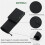 48Inch Zippered Rigging Sleeve,Marine Cable Jacket,Trolling Motor Cable Sleeve for Bundling Control Cables 3