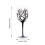 Hand-painted Four Seasons Tree Glass Goblet 12 oz 3