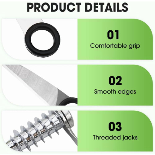 Spiral-Gemüseschneider aus Edelstahl (3er-Pack) 2