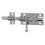 Fechadura deslizante para porta, resistente a arrombamentos, 4,76 x 2,16 x 0,83 polegadas (1 conjunto). 5