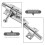 Fechadura deslizante para porta, resistente a arrombamentos, 4,76 x 2,16 x 0,83 polegadas (1 conjunto). 6