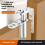 World Axis Hinge, Half-Height Door, Bidirectional Free Entry and Exit Door Hinge,  and Down Rotating Shaft 3