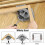 Right Angle Clamp, Single Handle 90 Corner Clamp, Clamps for Adjustable Swing Jaw, Woodworking Tools Vise Holder 4