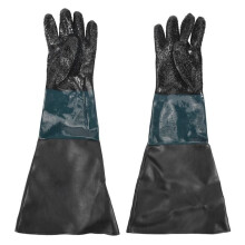 Sandblasting Gloves SandBlaster Parts 60cm with O Rings for Sandblast Cabinet