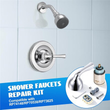 Pressure Balance Cartridge and Metal Lever Handle Kit,for Delta RP74148/RP70538/RP73625,for Delta Foundation Series