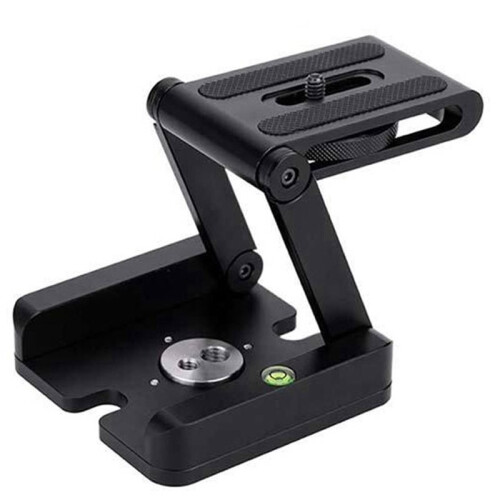 Foldable Convenient Metal Z-Fold Gimbal for  Folding Gimbals Z-Fold Quick-Release Plate Portable Camera Bracket 2