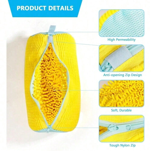 Shoe Washing Bag Polyester with Zipper 1