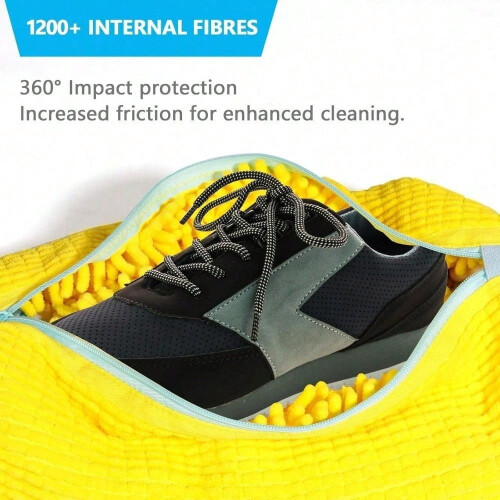 Shoe Washing Bag Polyester with Zipper 2