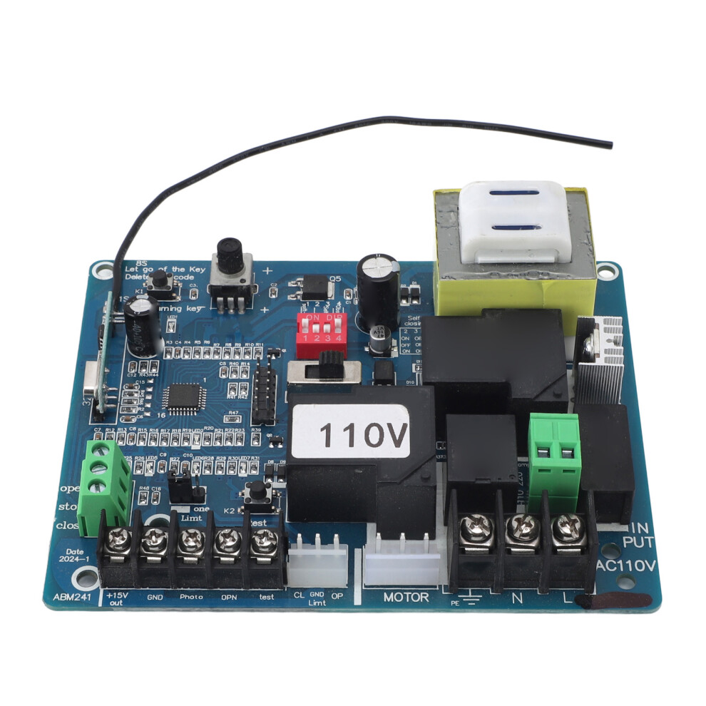 Universal Sliding Gate Circuit Board, 13X10.4cm, 110V Â Remote Control Ready 4971388473457