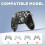 Magnetic Swappable Faceplates for  G7 Pro Controller,Clear Replacement Shell Kit Accessories for  G7 Pro 3