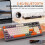 M96 Wireless Mechanical Keyboard  Dual Mode Connection with Multimedia Knob,Colorful Backlight 5