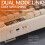 M96 Wireless Mechanical Keyboard  Dual Mode Connection with Multimedia Knob,Colorful Backlight 6