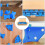 OUNONA Floor Installation Tool Spacers Kit Laminate Flooring for Blue 8