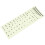 Keyboard Letter Decals 1 Sheet for Computer and Laptop Users in Dim Lighting 3