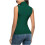 Ärmellose Rollkragenpullover für Damen, leichte, dehnbare Oberteile 4