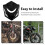 Prolunga universale per parabrezza moto in plastica nera, accessorio anteriore 5