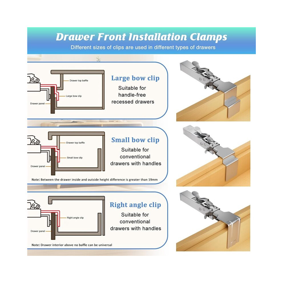 Drawer Front Installation Clamps Adjustable Drawer Fixing Clamp For Cabinet Installation Tools Drawer Front Fixing Clip 6032787115381