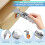 Drawer Front Installation Clamps Adjustable Drawer Fixing Clamp for Cabinet Installation Tools Drawer Front Fixing Clip 5