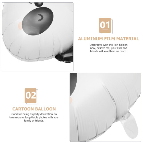 Panda Foil Balloons Pack of 5 1