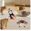 Pássaro interativo para gatos com cauda de penas, melodia, asas que batem e voo automático (1 unidade) 3