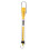 Yellow Mechanical Spring Scale with Stainless Steel Hook 2 8