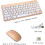 Wireless Keyboard & Mouse Set, Rechargeable 2.4G Numeric Combo with Nano USB Receiver – Compatible with Windows 6