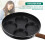 ULTNICE 1Set Four-cup Frying Pan Assorted Color for Household Users with Even Heating Feature 7