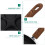 ULTNICE 1Set Four-cup Frying Pan Assorted Color for Household Users with Even Heating Feature 5