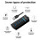 Hub USB 3.0 com Cabo Extensor de 60 cm, Expansor Multiportas Ultrafino de 4 Portas para Computador Desktop, PC e Laptop 3