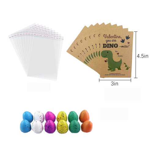 Valentinstags-Dinosaurier-Schlüpfkarten-Set für Kinder 1