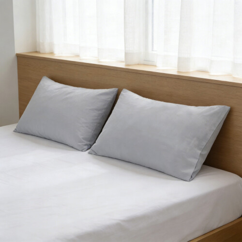 Cotton Pillowcase Set 2-Pack 29x19 in Non-Slip 1