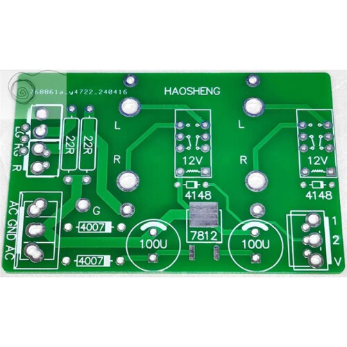 Two Choice Relay Audio Source Switching Board 2-Channel Signal Switching Board Audio Conversion Board Finished with RCA 1