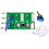 Two Choice Relay Audio Source Switching Board 2-Channel Signal Switching Board Audio Conversion Board Finished with RCA 5