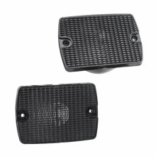 Auto-Frontstoßstangen-Lichtabdeckung 56001378 CH2520111 für YJ 1987-1995 Blinkerlichtabdeckung Schwarz