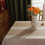 Cotton Linen Tablecloth with Tassel Edge 55x55 in 3