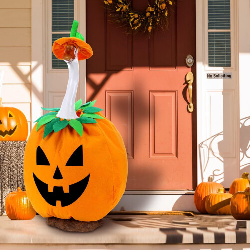 Στολές κολοκύθας για το Halloween με χήνα, αγάλματα χήνας/γκαζόν, 17" 23", ρούχα 2