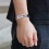 Hans & Hende Pararmbånd Rustfrit Stål Silikone 2 stk. 4