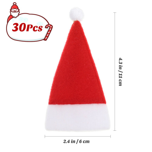 Silverware Holder Small Red Fabric 30Pcs 5.1X2.4In 1