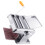 1Set Manual Pasta Maker Machine Silver for Home Users Cooking 7