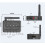 Receptor Áudio  6.0 com Entradas AUX e RCA 3,5 mm,Microfone e Adaptador Estéreo Hi-Fi Sem Fio,Compatível com USB e Pen Drive,para 9