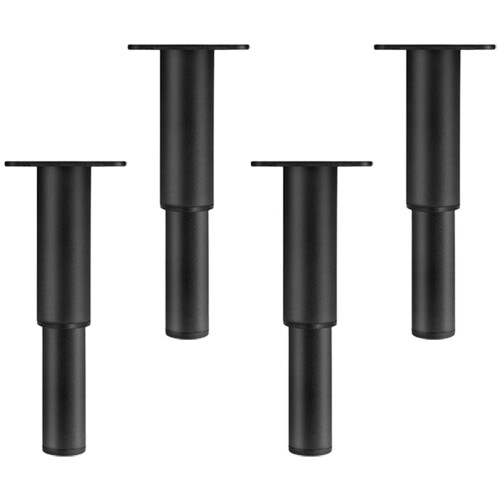 Pés de metal para móveis, 4 peças, 33 a 61 cm (13 a 24 polegadas) 1