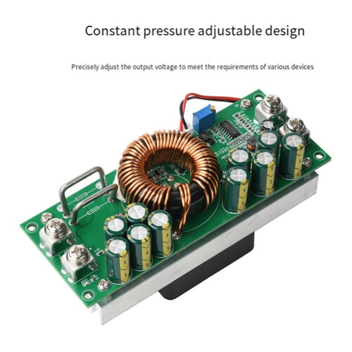 1500W - Buck Converter Synchronous Rectification Adjustable Voltage 15-90V Input Power Supply Buck Module 1500W 2