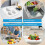 4 Pack Sink Protector Mat,Sink Protector Non-Slip Sinks Drainer Mat Cut to Size Draining Board Mats Pad 4