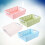 4Pcs Plastic Hollow Stackable Plastic Storage Baskets Bins Organizer Debris Desktop Storage Basket 3