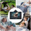 Shark Fleece-teppe med hette for barn og voksne 6