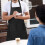 Kitchen Cooking Apron Adjustable Bib with Pockets Black 2 7